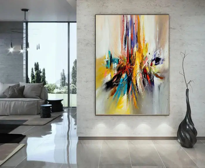 Large Modern Art Oil Painting - Abstract - Amazing Abstract 11