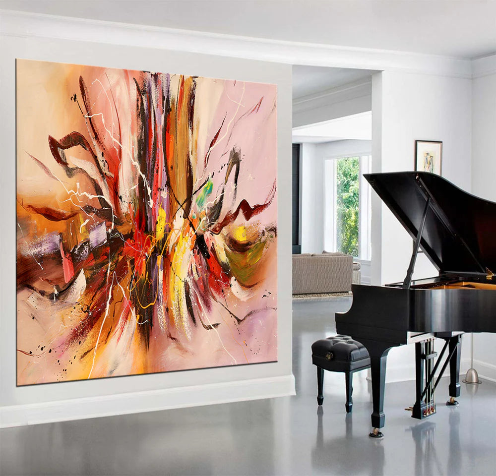 Fall Decoration Large Modern Art Wall Art on Canvas Home Decor Painting - Amazing Abstract 27