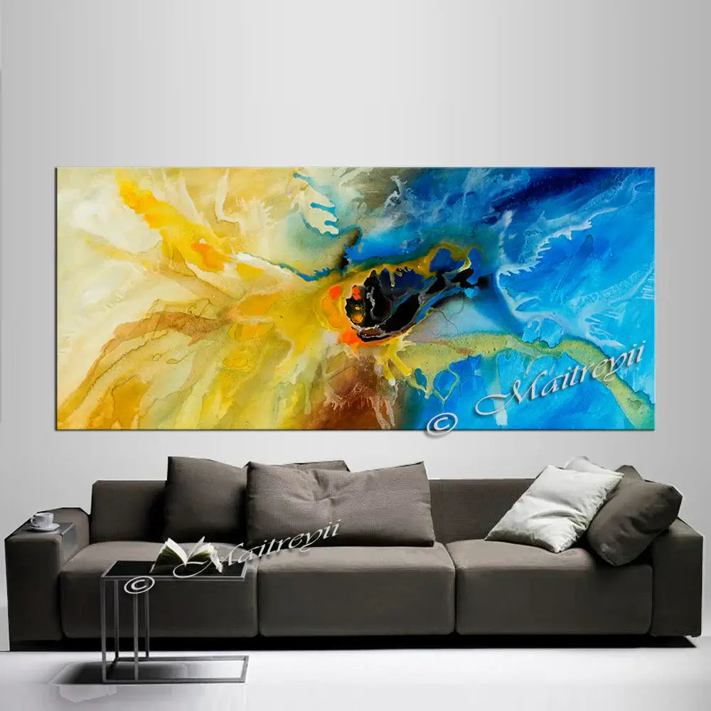 Large Modern Art Oil Painting on Canvas - Modern Wall Art Amazing Abstract 5