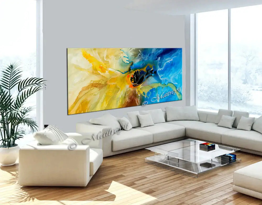 Large Modern Art Oil Painting on Canvas - Modern Wall Art Amazing Abstract 5