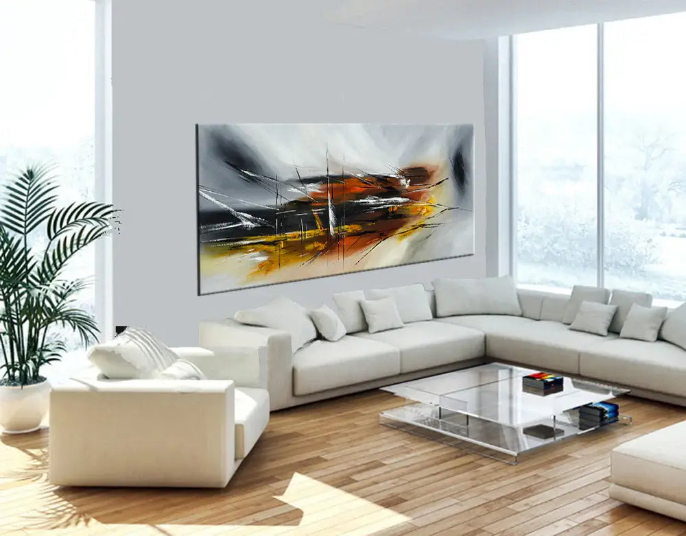 Large Modern Art Original art for sale | Abstract Fighter Plane | Fighter Plan 2
