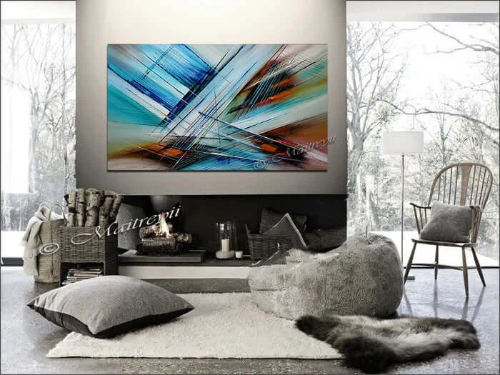 Abstract Paintings For Sale - Lightning Returns