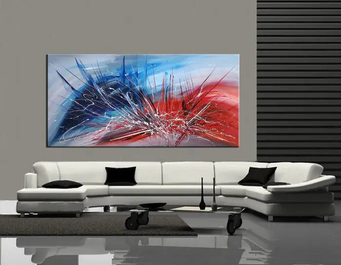 modern abstract painting for living room canvas