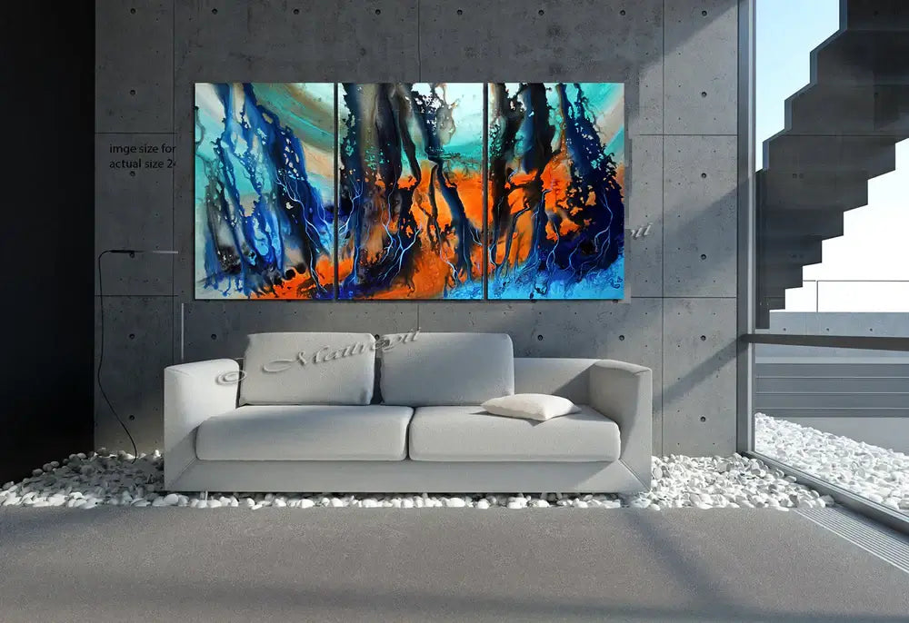 Modern Art Oil Painting Ocean Miracle 3 by Maitreyii