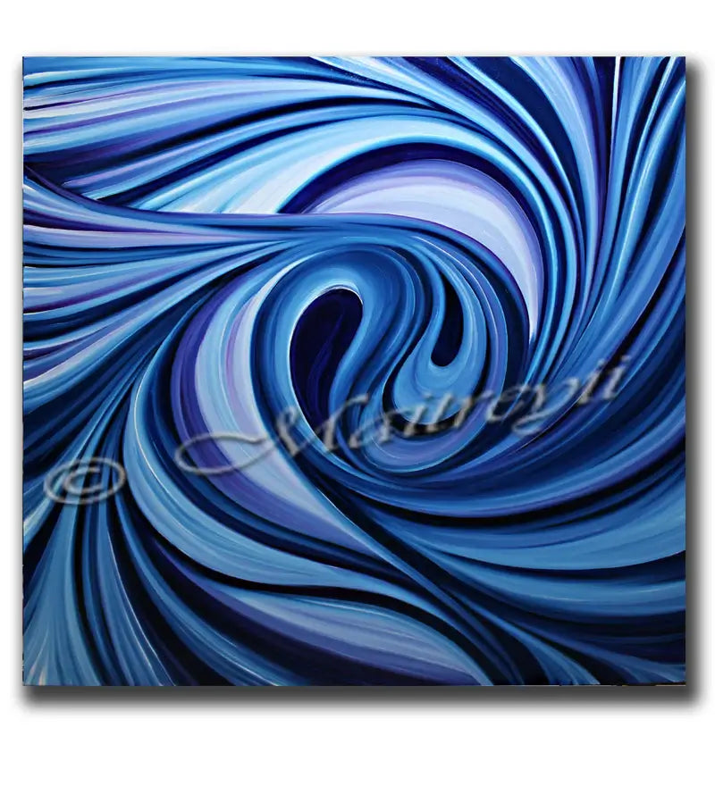 Painting For Luxury Homes Ocean Swirl Artwork