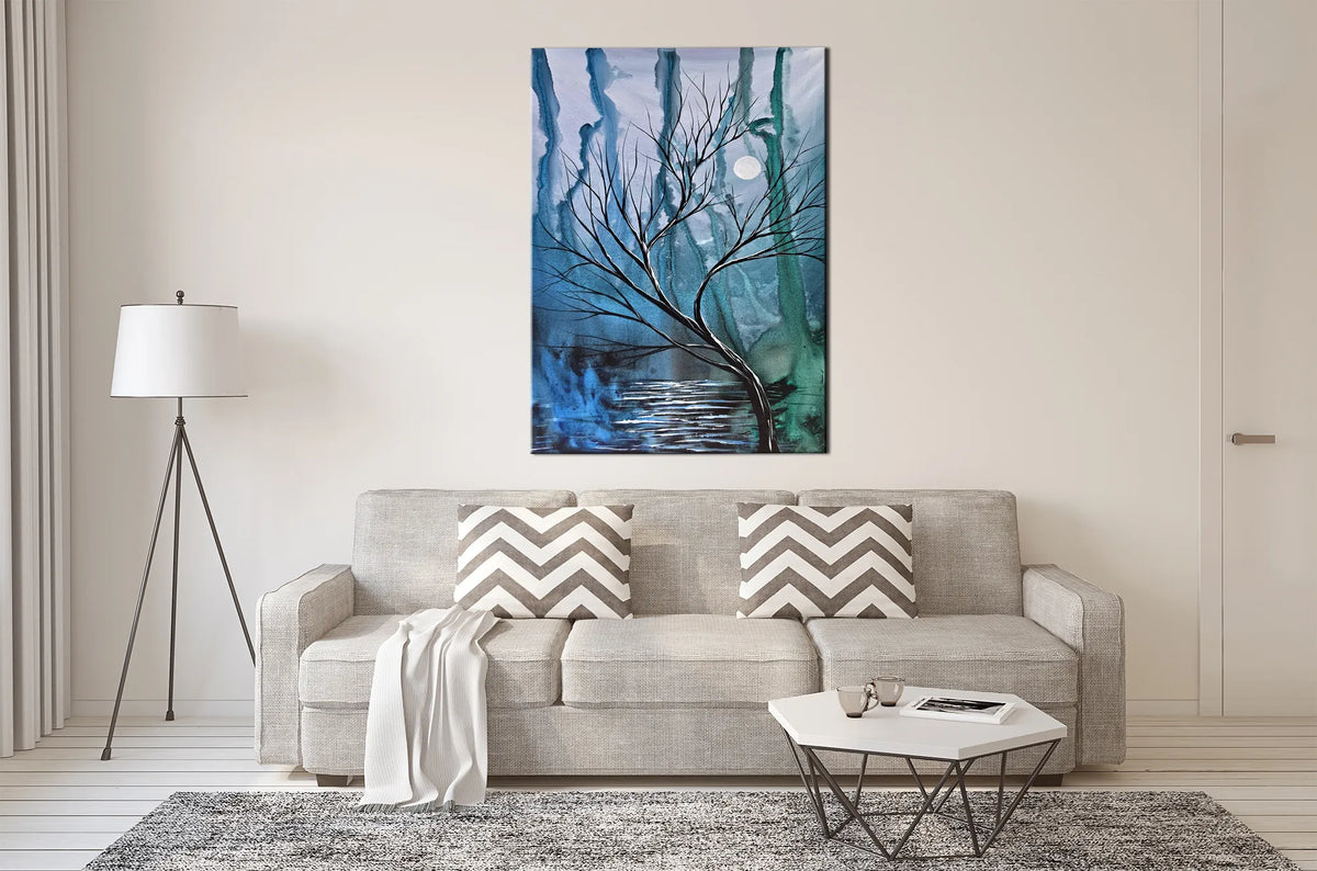 Tree Landscape Wall Art Home Decor For Luxury Homes | Reaching to Sky 2