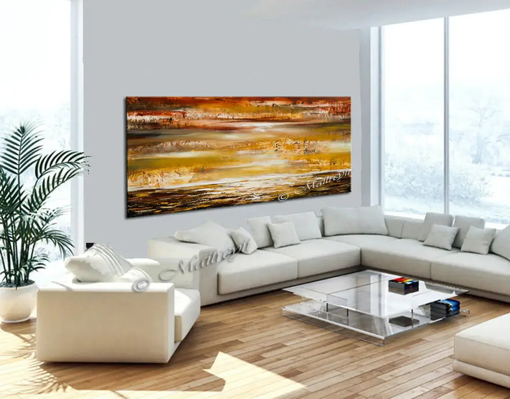 large ocean art oil painting by artist maitreyii