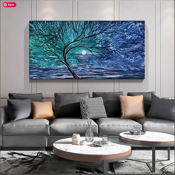 Christmas Tree Blue Ocean | Sunrise Ocean