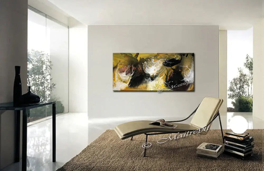 Abstract Original Painting For Sale - The Black Holes