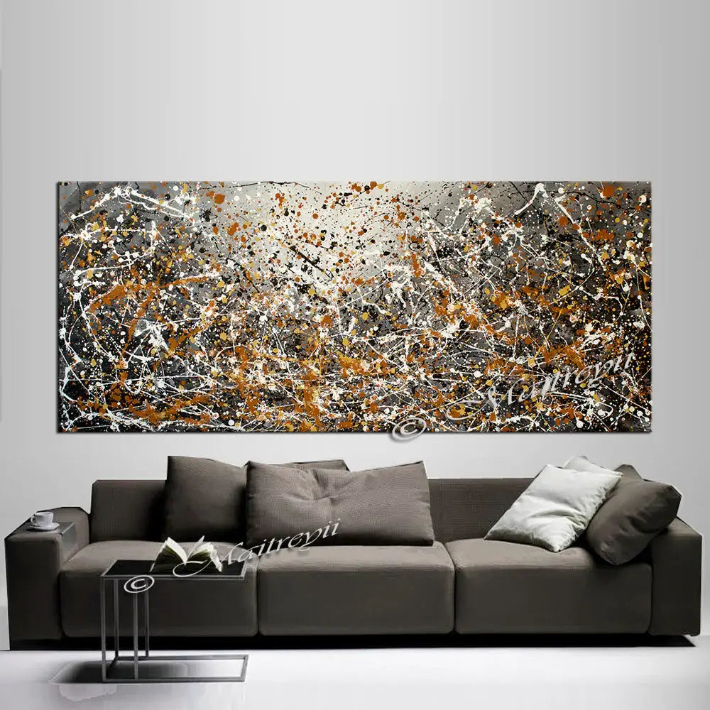 Cool Abstract Art - Jackson Pollock Style Abstract Paintings - Vintage Beauty 117