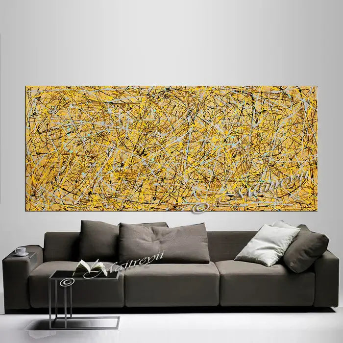 Big Painting for Sale | Jackson Pollock | Large Modern Art - Vintage Beauty 125