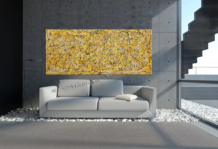 Big Painting for Sale | Jackson Pollock | Large Modern Art - Vintage Beauty 125