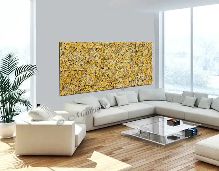 Big Painting for Sale | Jackson Pollock | Large Modern Art - Vintage Beauty 125