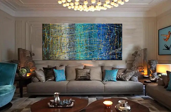 Big Paintings for sale | Jackson Pollock | LargeModernArt - Vintage Beauty 63