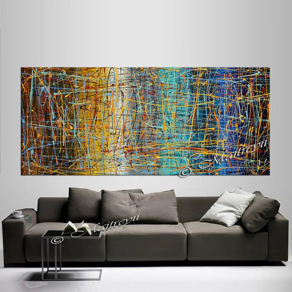 Abstract Paintings Gallery | Jackson Pollock | LargeModernArt - Vintage Beauty 64