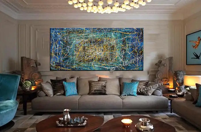 Abstract Paintings Gallery | Jackson Pollock | LargeModernArt - Vintage Beauty 65