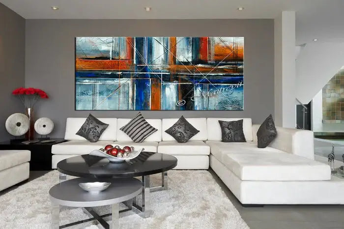 Abstract Art Oil Painting on Canvas Modern Wall Art Original Artwork for Sale | Online Art Gallery