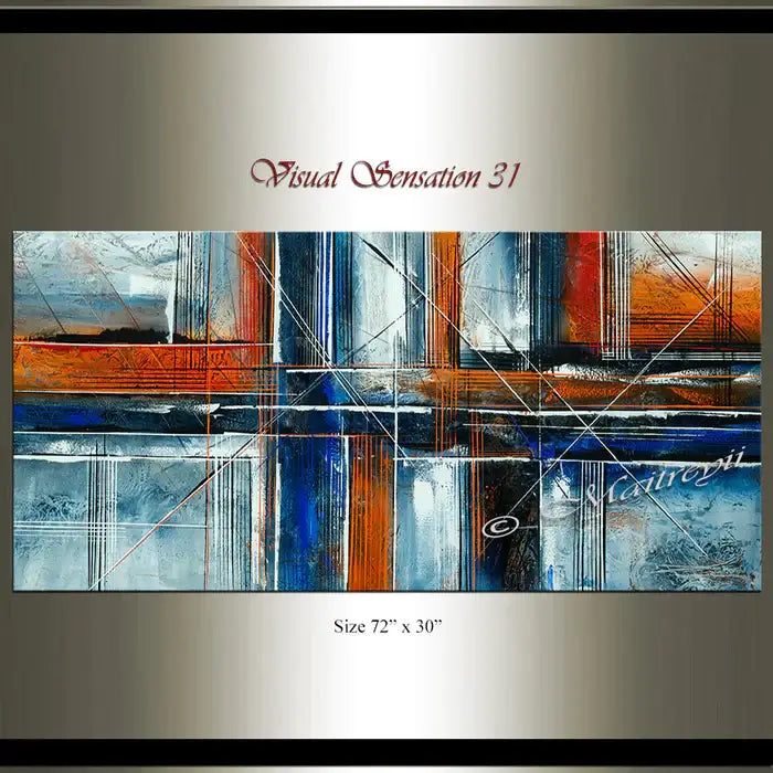 Abstract Art Oil Painting on Canvas Modern Wall Art Original Artwork for Sale | Online Art Gallery