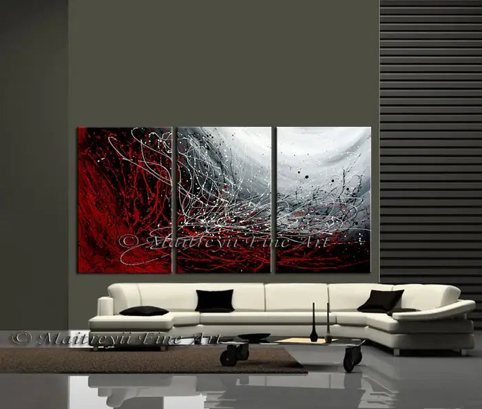 Abstract Modern Art Oil Painting For Sale - Quiet morning wall art