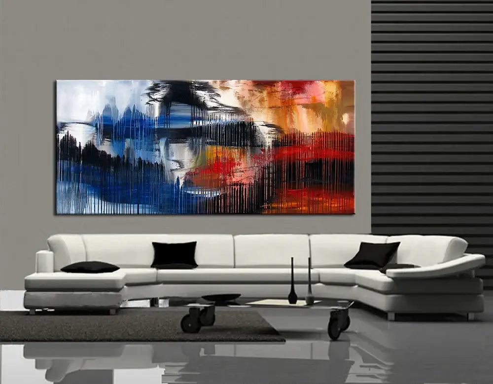 Abstract Modern Art Oil Painting on Canvas Amazing Melting Rock Painting - Melting Rock 23