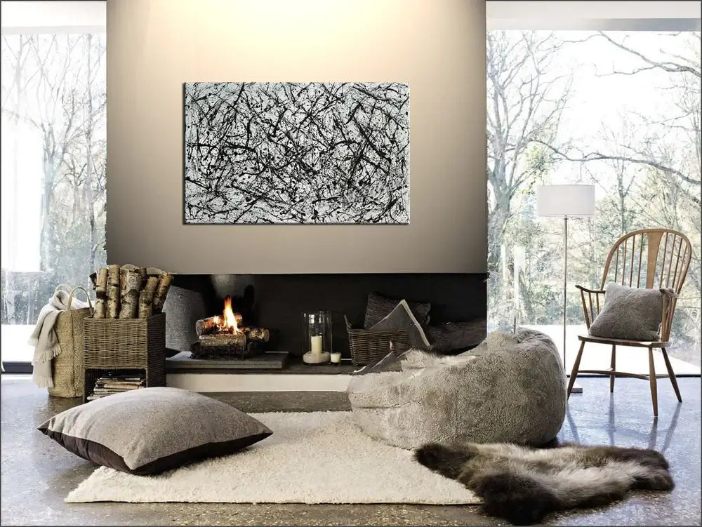 Large Modern Painting – Sparkling Beauty 8