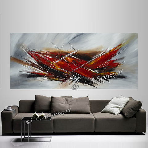 Original art for sale | Modern Paintings | Large Modern Art - Fighter Plane 1 - LargeModernArt