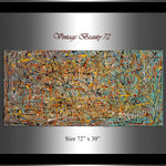 Modern Art Online Gallery | Jackson Pollock | LargeModernArt - Vintage Beauty 72 - LargeModernArt