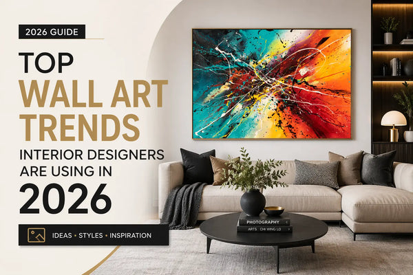 Top Wall Art Trends Interior Designers Are Using in 2026
