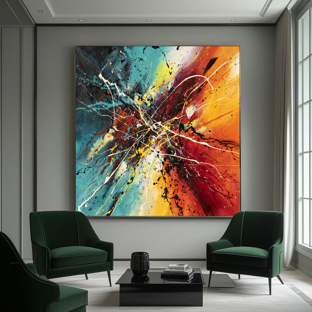 Fall Decoration Large Modern Art Wall Art on Canvas Home Decor Painting - Amazing Abstract 34