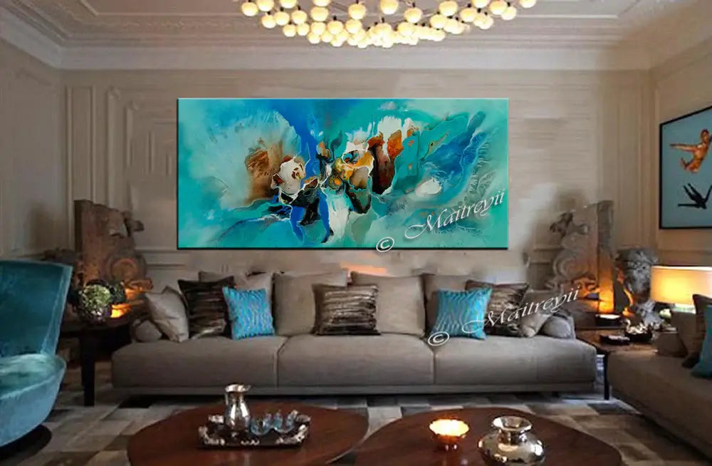 Abstract Modern Art Oil Painting on Canvas Modern Wall Art Amazing Abstract Painting - Amazing Abstract 1