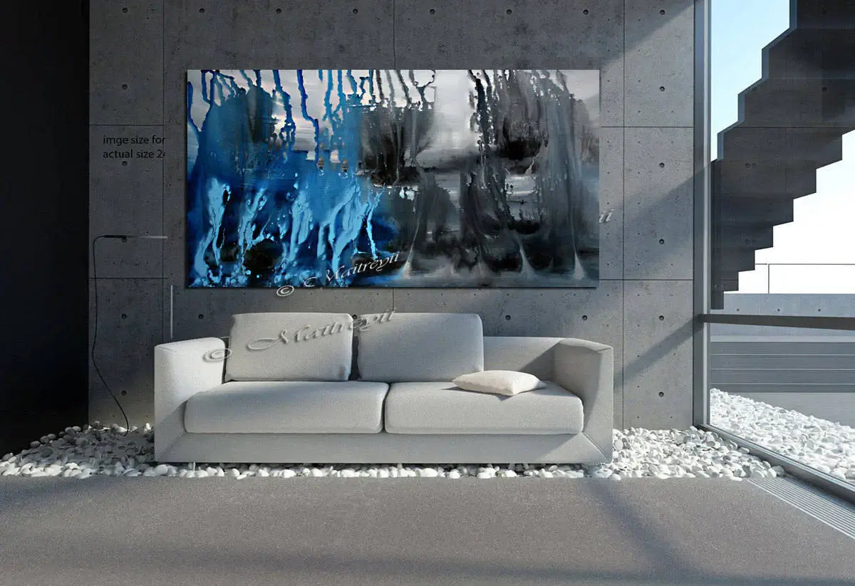Abstract Paintings For Sale  | Cityscape Original Paintings Modern Art For Luxury Homes | The Urban City