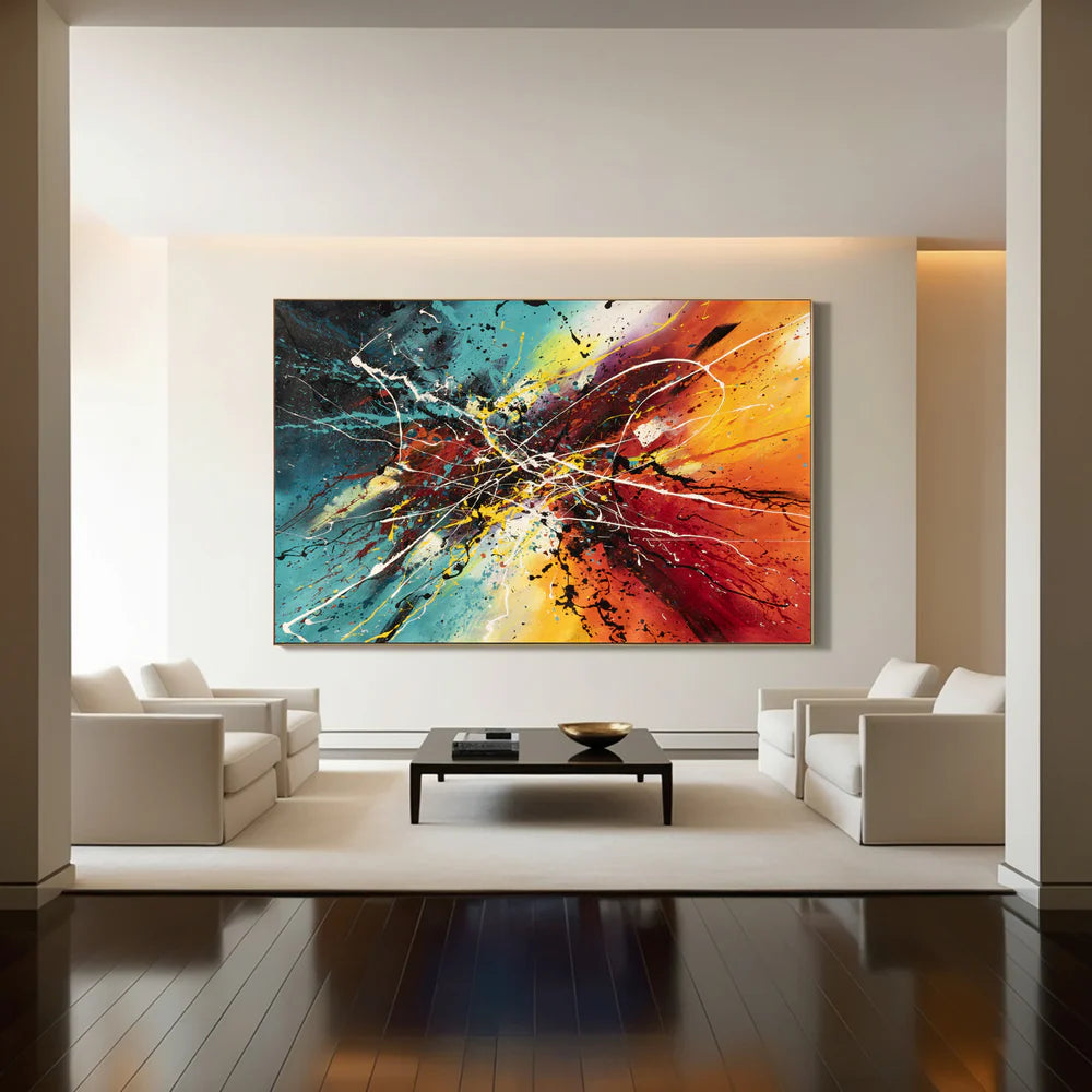 Fall Decoration Large Modern Art Wall Art on Canvas Home Decor Painting - Amazing Abstract 34