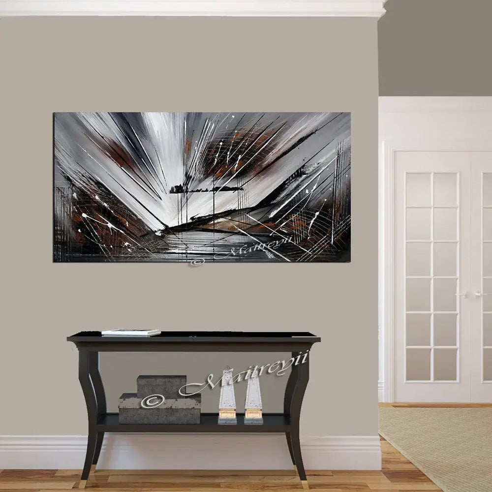 Abstract Modern Art Painting For Sale - Quiet morning