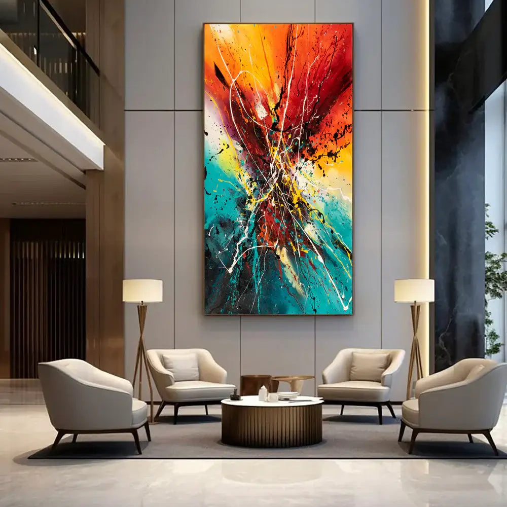 Hand-Painted Abstract Artwork |Modern Canvas Art - Amazing Abstract 34