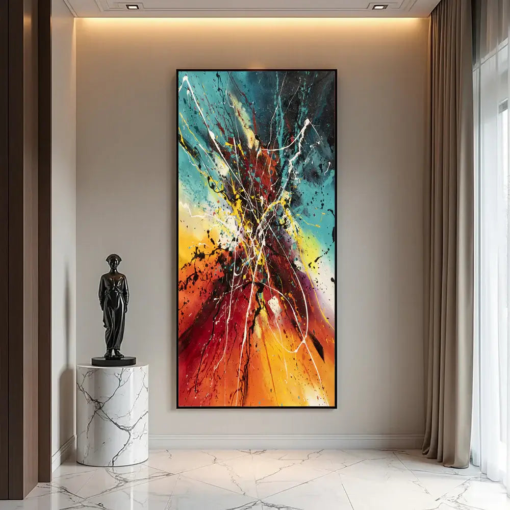 Hand-Painted Abstract Artwork |Modern Canvas Art - Amazing Abstract 34