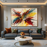 Painting Jackson Pollock Style Drip Style Abstract art on Canvas, large Wall Art - Amazing Abstract 33