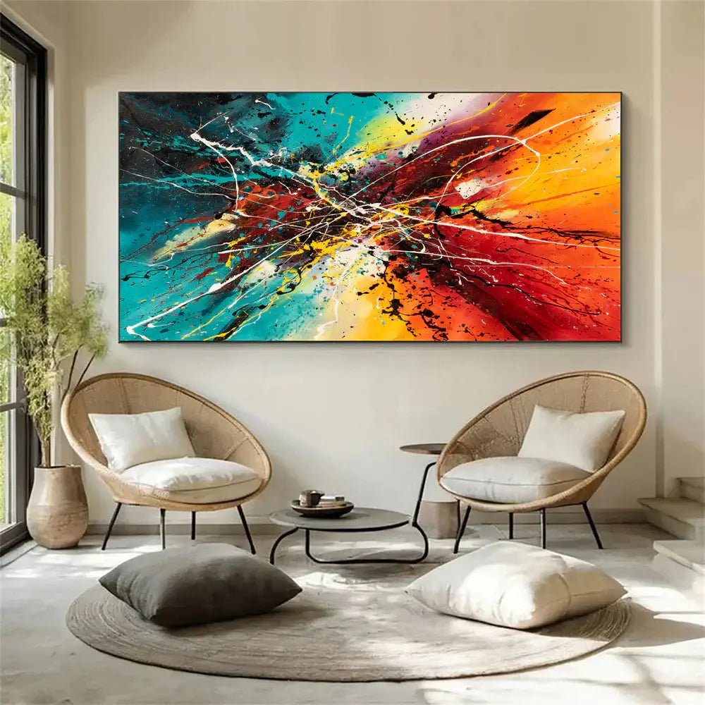 Hand-Painted Abstract Artwork |Modern Canvas Art - Amazing Abstract 34