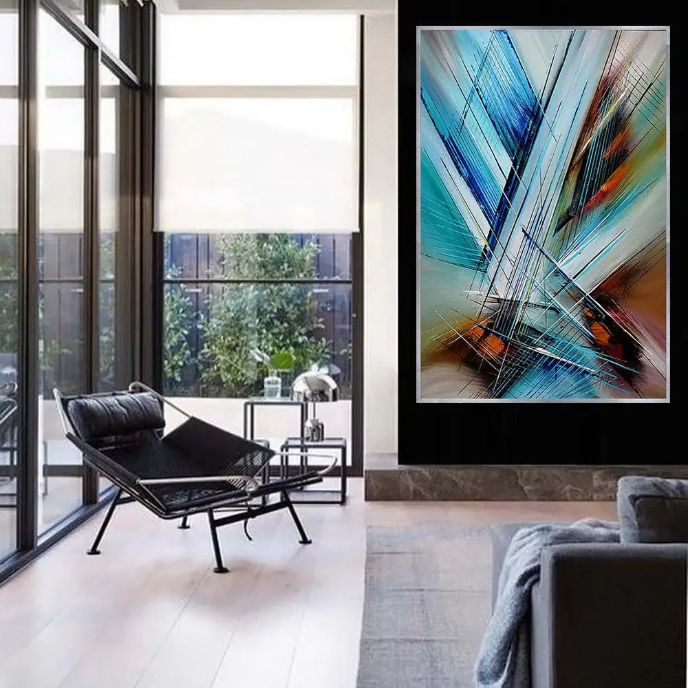 Large Modern Art for Sale | Original Paintings office living room decoration‎ | Largemodernart