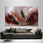 Large Oil Painting On Canvas Modern Wall Art Painting For Home Decor Original Art - Light of Passion  2