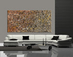 Abstract Angel Paintings | Jackson Pollock Style | Large Modern Art - Luxurious Style -4