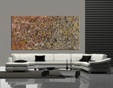 Abstract Angel Paintings | Jackson Pollock Style | Large Modern Art - Luxurious Style -4