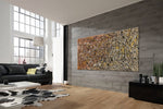 Abstract Angel Paintings | Jackson Pollock Style | Large Modern Art - Luxurious Style -4