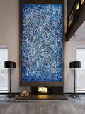 Abstract Angel Paintings | Jackson Pollock Style | Large Modern Art - Luxurious Style -7