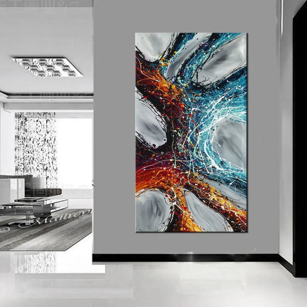 Textured Abstract Painting | Modern Canvas Art - Power of Elegance 2