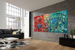 Gifts Diamond Painting Holiday ornament Jackson Pollock Style | Large Wall Art | Home Decor - Diamond 2