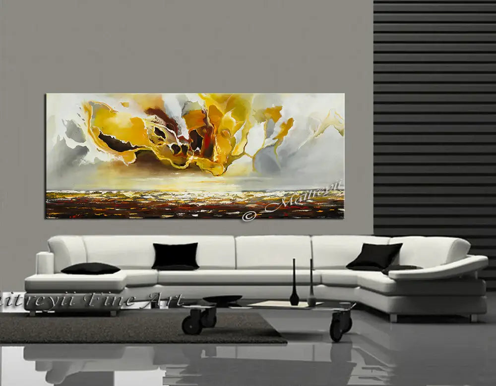 Large Ocean Art Oil Painting on Canvas - Seascape Painting 4