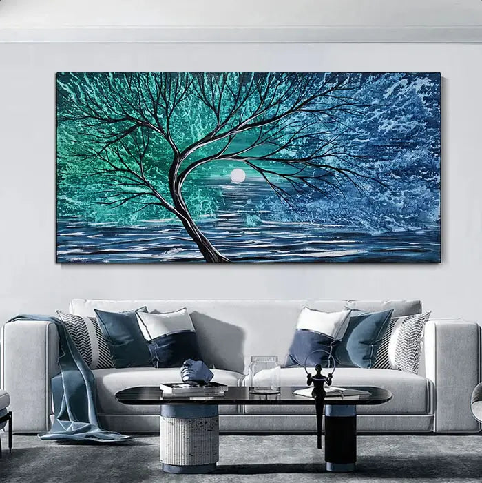Christmas Tree Blue Ocean | Sunrise Ocean