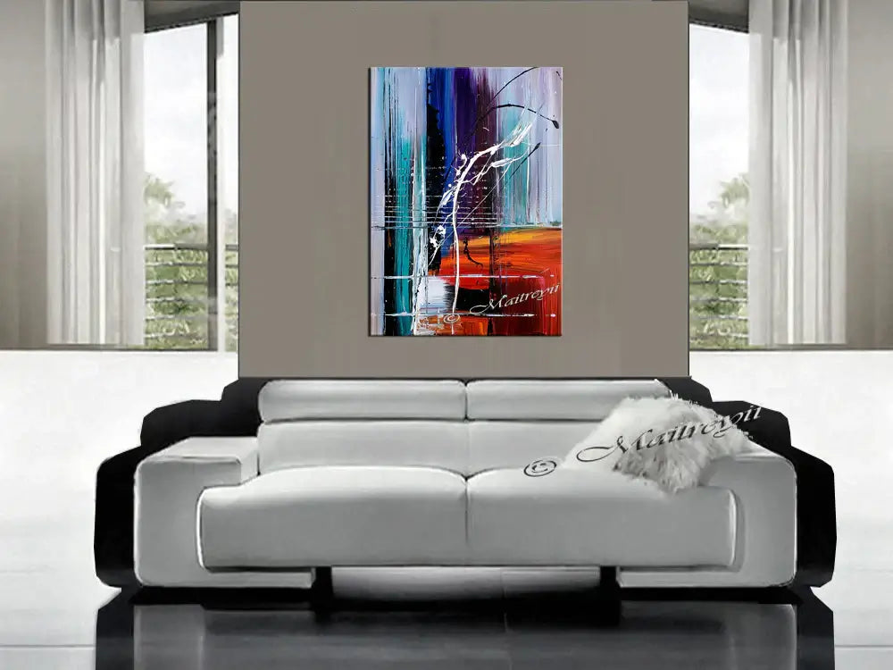 Multicoloured Modern Art | Artwork Interior Decor - Unreal Beauty 10