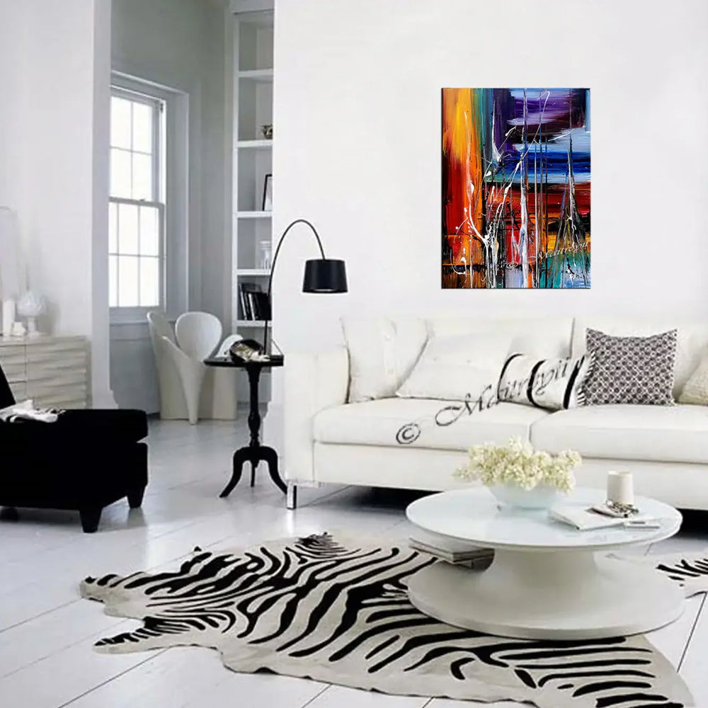 Wall Art Paintings For Sale Original Artwork On Canvas, Extremely Modern Style Interior Decor - Unreal Beauty 12