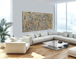 Abstract Angel Paintings | Jackson Pollock Style | Large Modern Art - Vintage Beauty 102